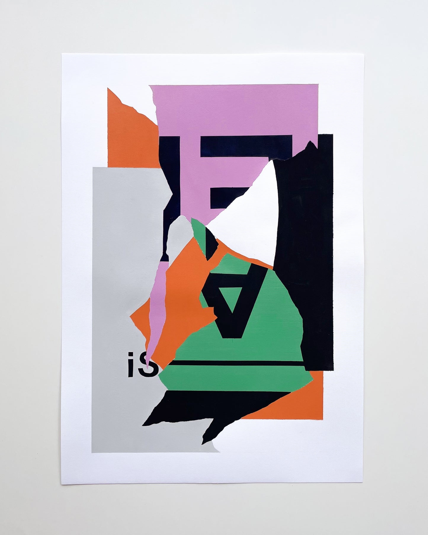 "02" Acrylic painting
